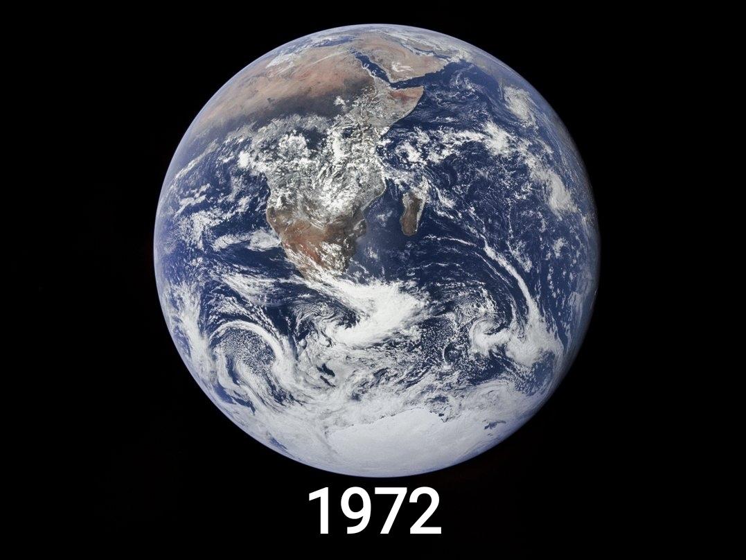 美国宇航局（NASA）发布了近55年来首张地球全景照片。这张照片由“猎户座”飞