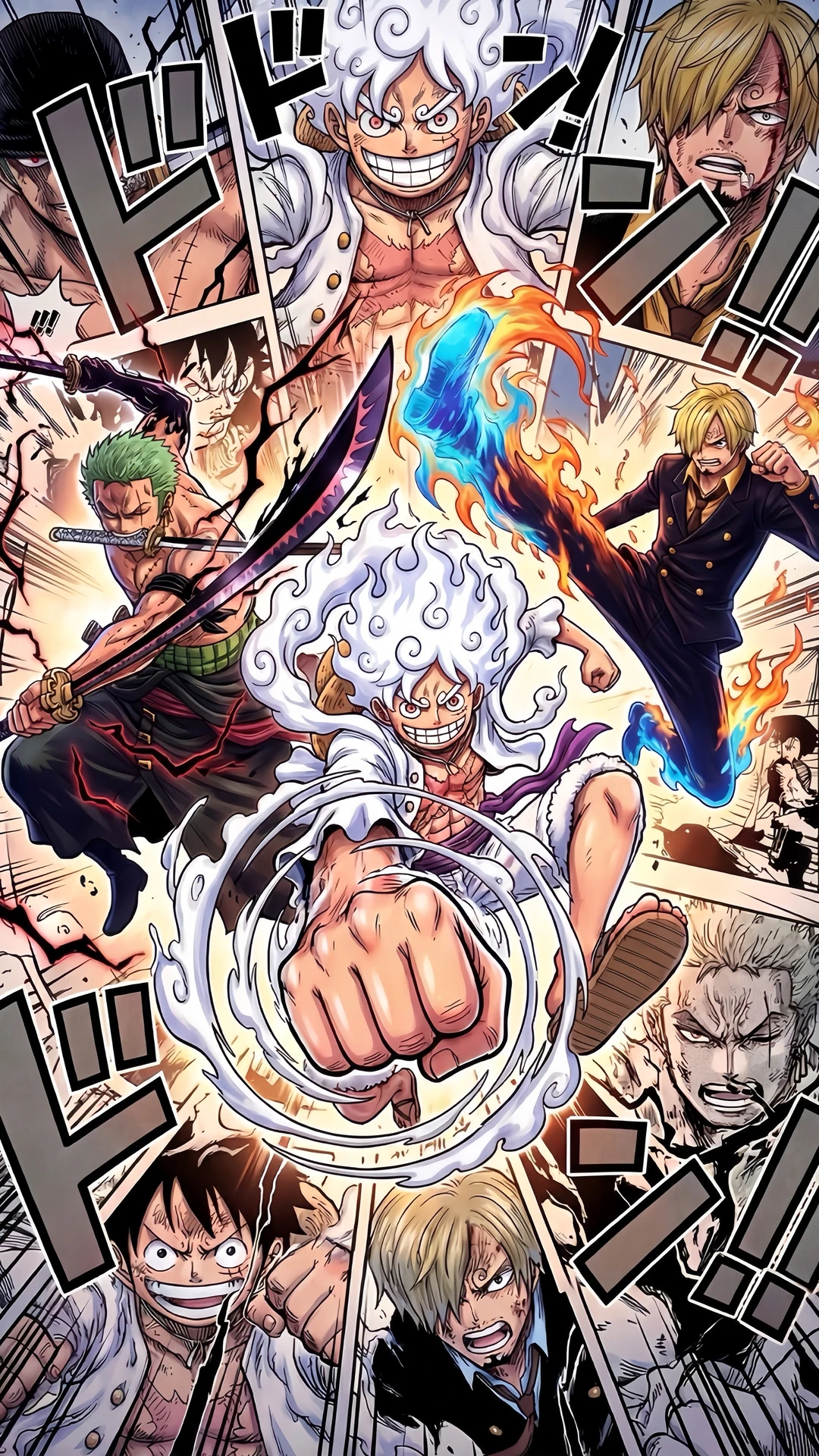 海贼王壁纸｜草帽海贼团