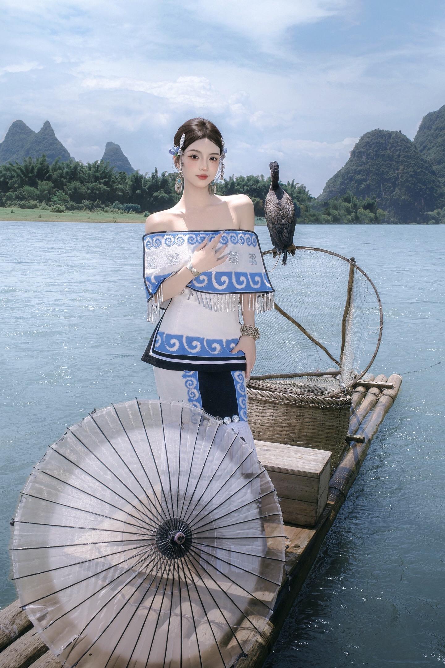 来阳朔一定要拍的彝族写真，成片太好看了！