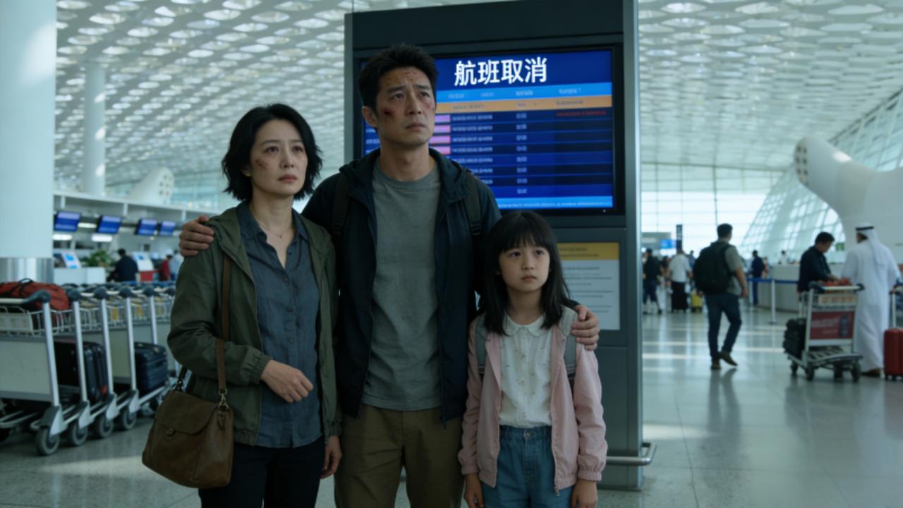 突发！演员李茂迪拜度假遇阻，全家滞留，彻夜未眠直呼想回家近日，前至上励合成