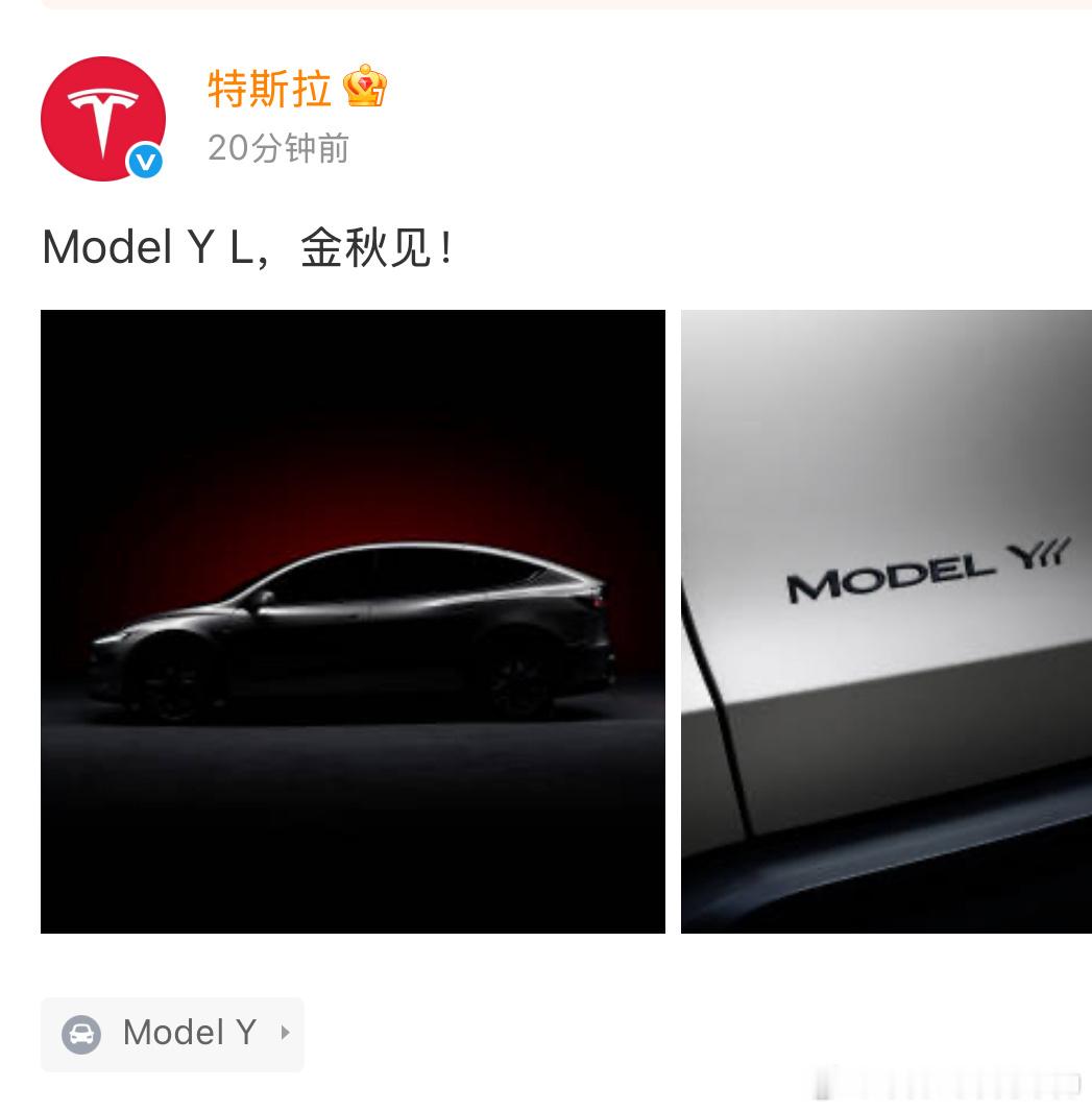 这是特斯拉ModelY加长版要来了？感觉轴距拉得很长，车尾的掀背线条也更延后了，
