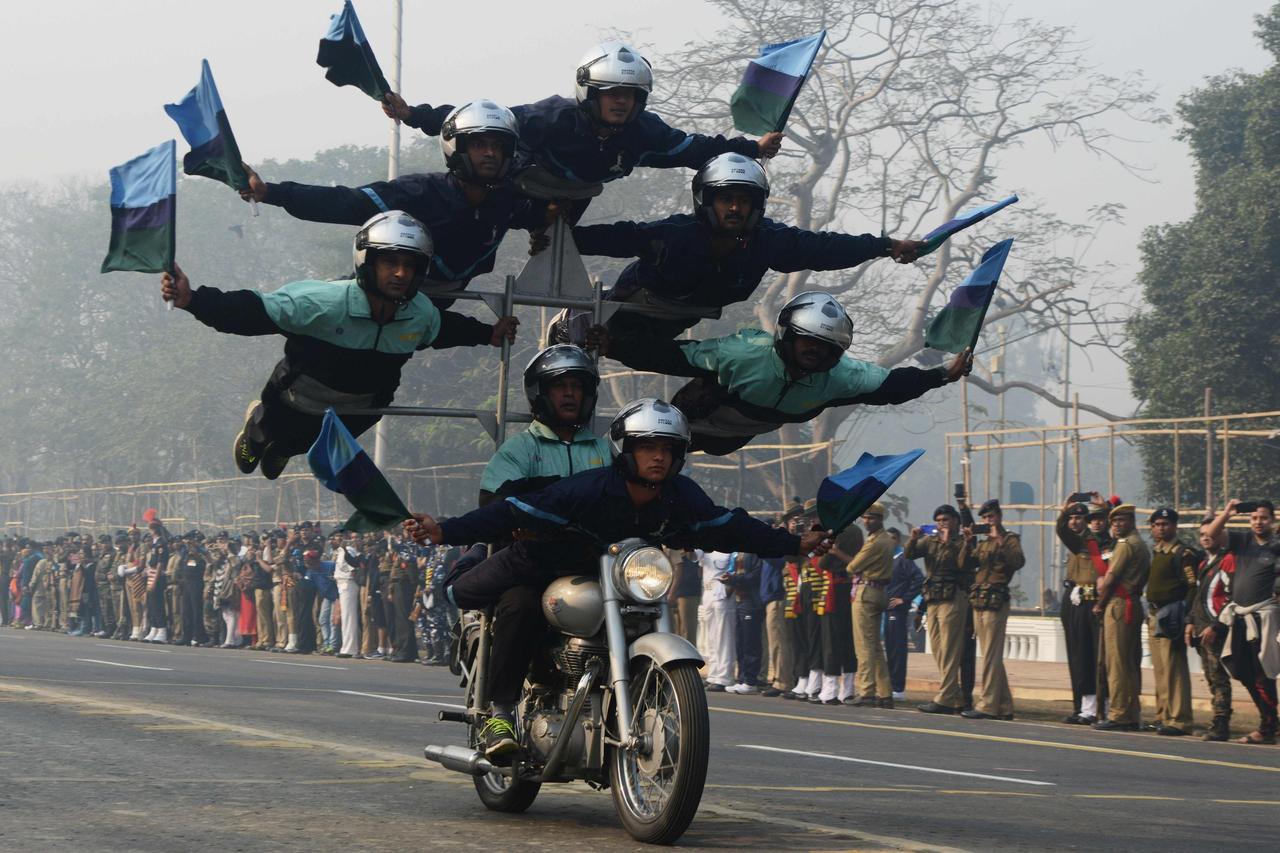 打脸啊！被巴基斯坦击落的阵风战机“复活”了，在2026年1月26日于新德里举行的