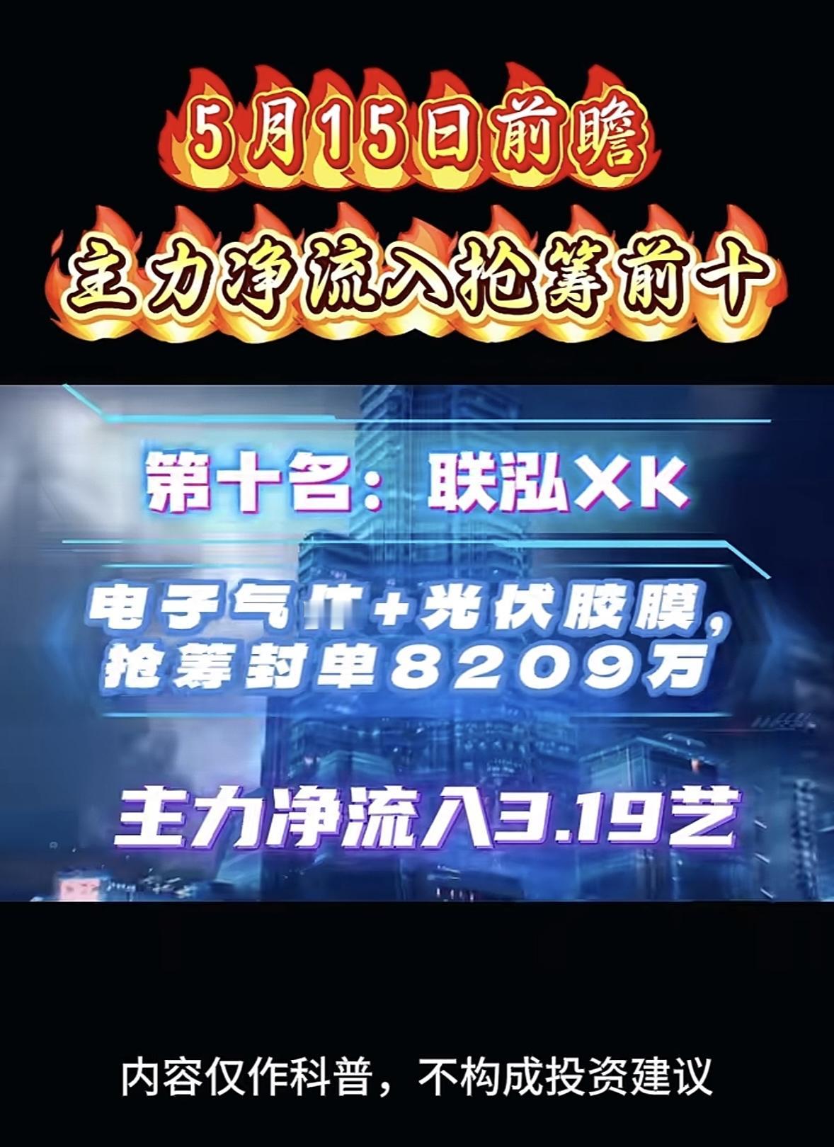 5月15日周五暗盘隔夜挂单排行榜揭晓5月15日暗盘隔夜挂单，红宝利强势入榜，