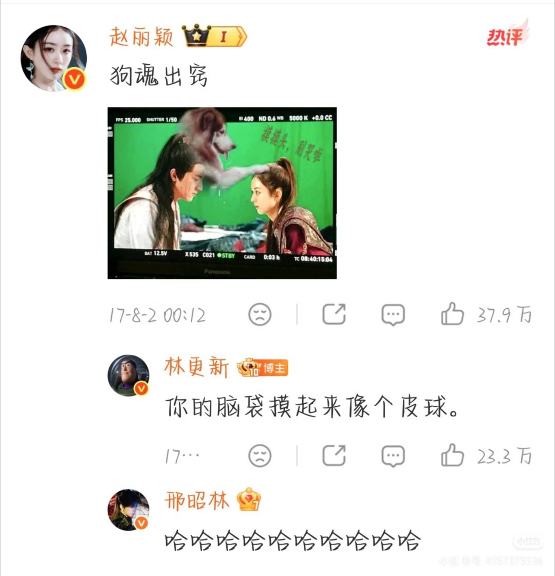 赵丽颖林更新楚乔传百指原来你是这样的赵丽颖哈哈哈哈哈哈哈哈哈哈哈以前我get不到