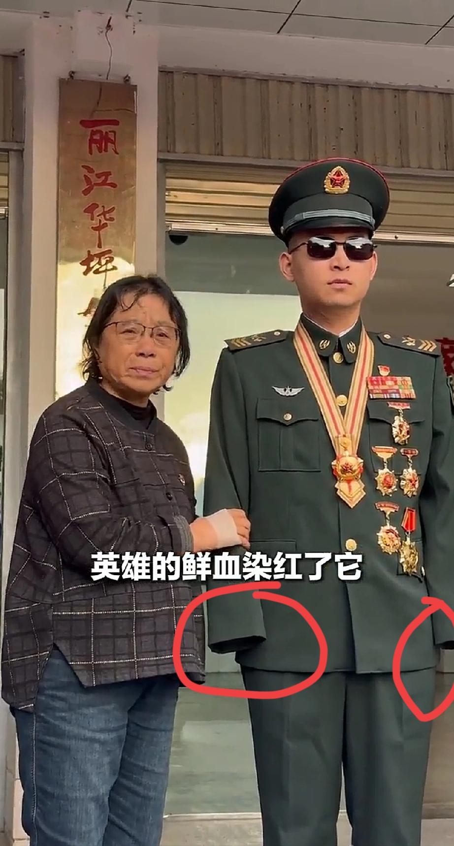 这张合影应该是感动中国的最美合影了。都是为祖国做出巨大贡献的两个人，他们两个人