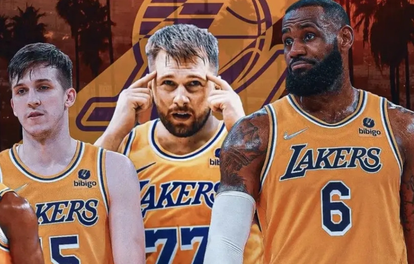 我为什么说湖人今年有夺冠机会?因为湖人已经拥有三巨头:詹姆斯+东契奇+里弗斯的组