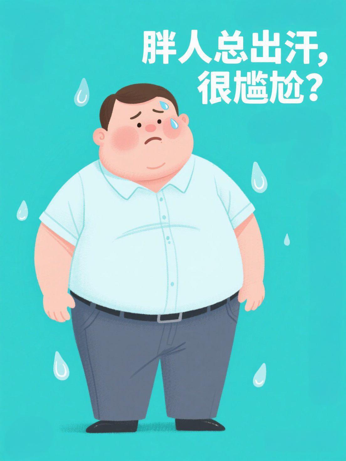 🔥胖人止汗｜老中医1杯水止汗必看！💥炸！空调房还汗如雨下的痛谁懂？（