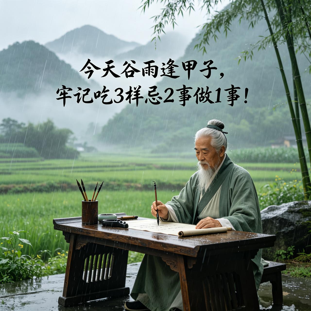 【今天谷雨撞妈祖诞，老辈叮嘱：吃3样忌2事做1事】2026年4月20日，农历