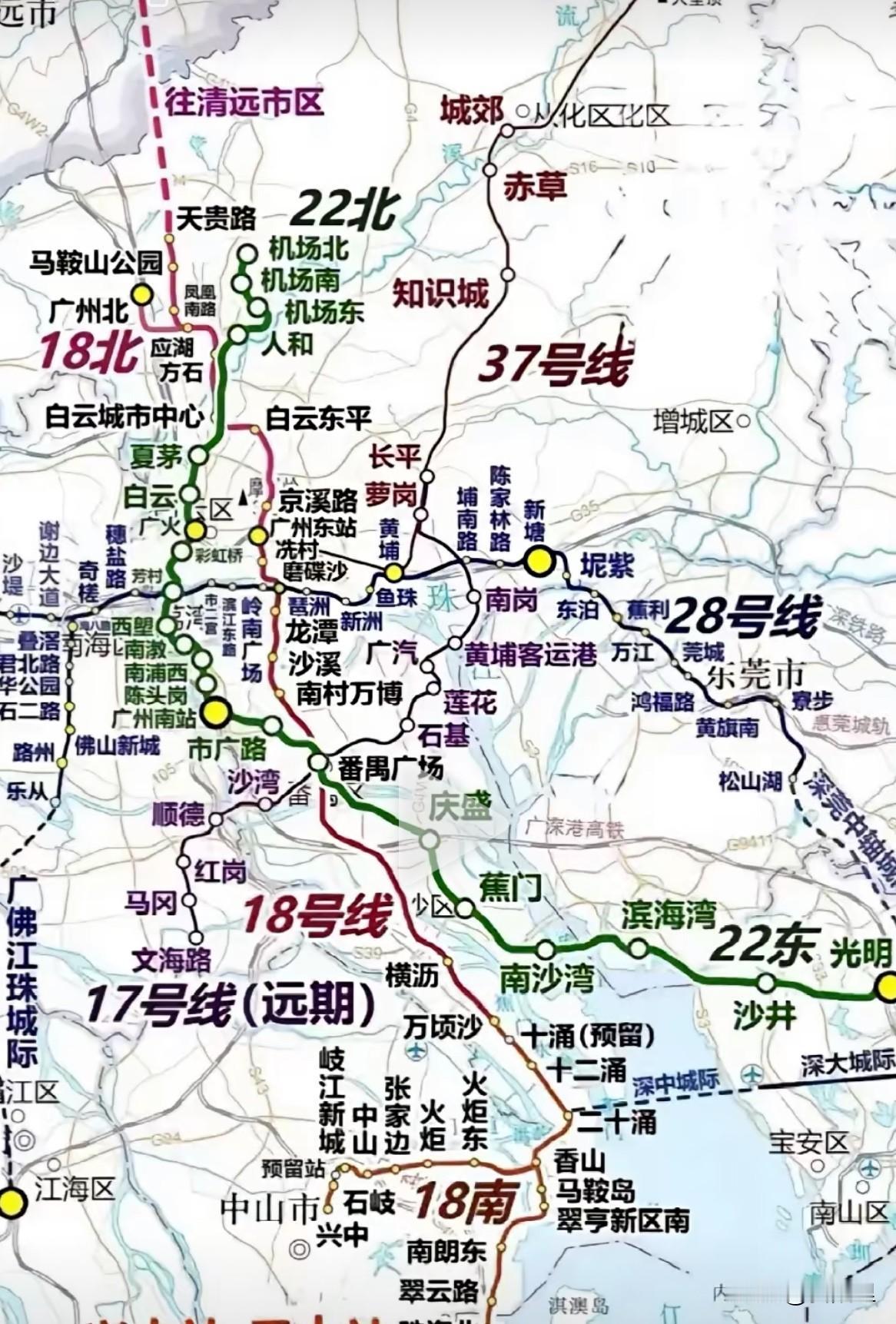 又是广东破记录！近日，广东地铁又迎来大的发展！广州新开通5条地铁，深圳将新开通6