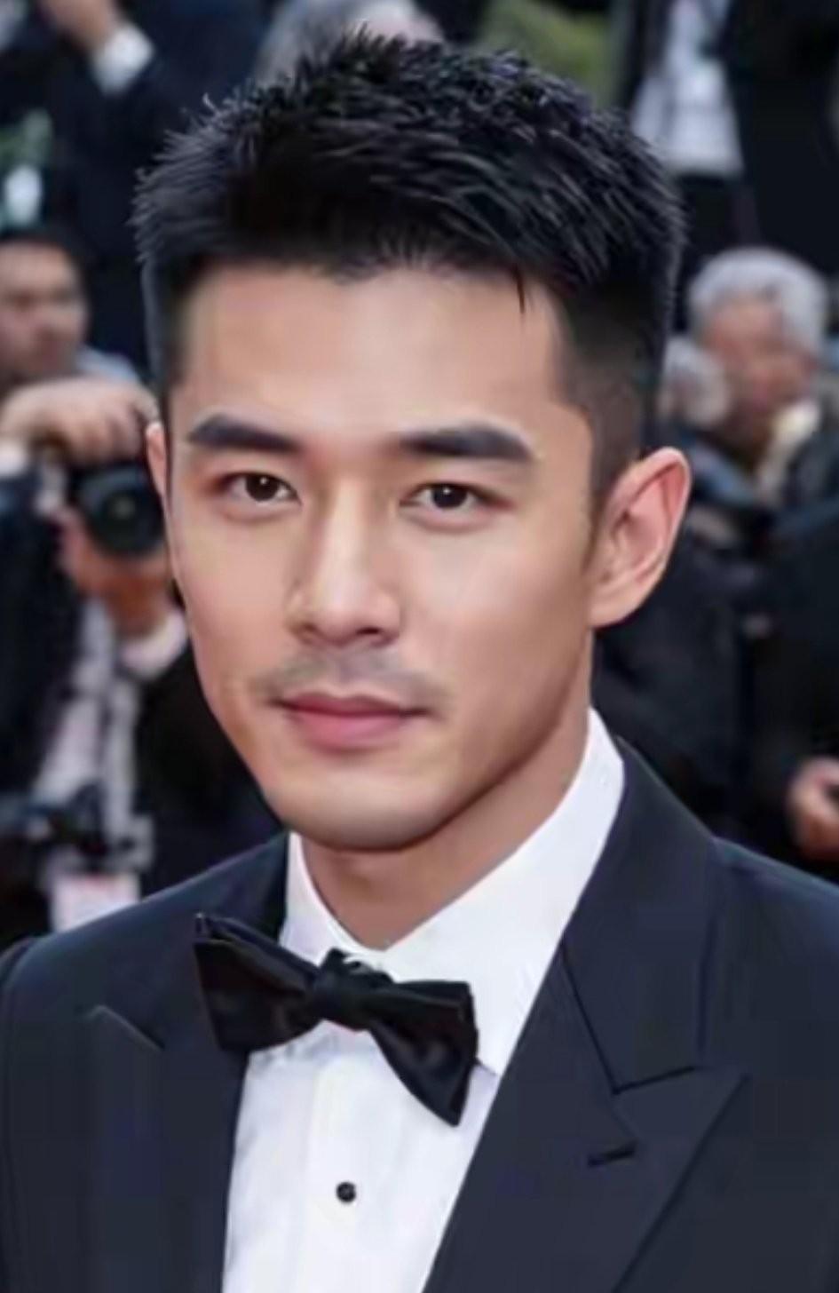 如果把他这张脸称为东方的阿兰德龙你同意吗？他有着一张东方男人标准的脸型，东方国字