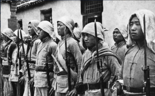 1941年，300名八路军被日军包围，这时，西南方向杀出一支神秘部队，众人以为得