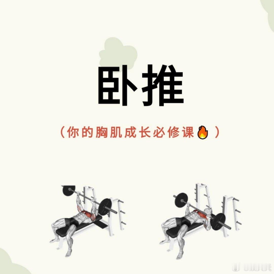健身塑形健身房必练——卧推的黄金法则。卧推是健身房最经典的动作之一，但很多人其