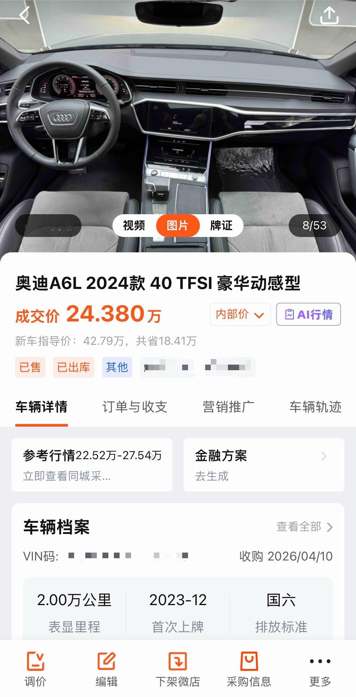 24万预算，你是买宝马3系新车，还是买这台2万公里的A6L？