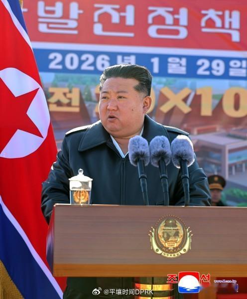 【金正恩同志在殷栗郡地方发展政策项目建设开工典礼上的讲话】朝中社平壤１月３０日电