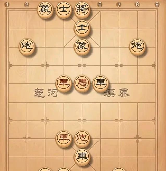 保守派是这样赢棋的，先跳挂角马叫将，再跳马叫杀，就把黑方的车干掉了，这种赢棋方式