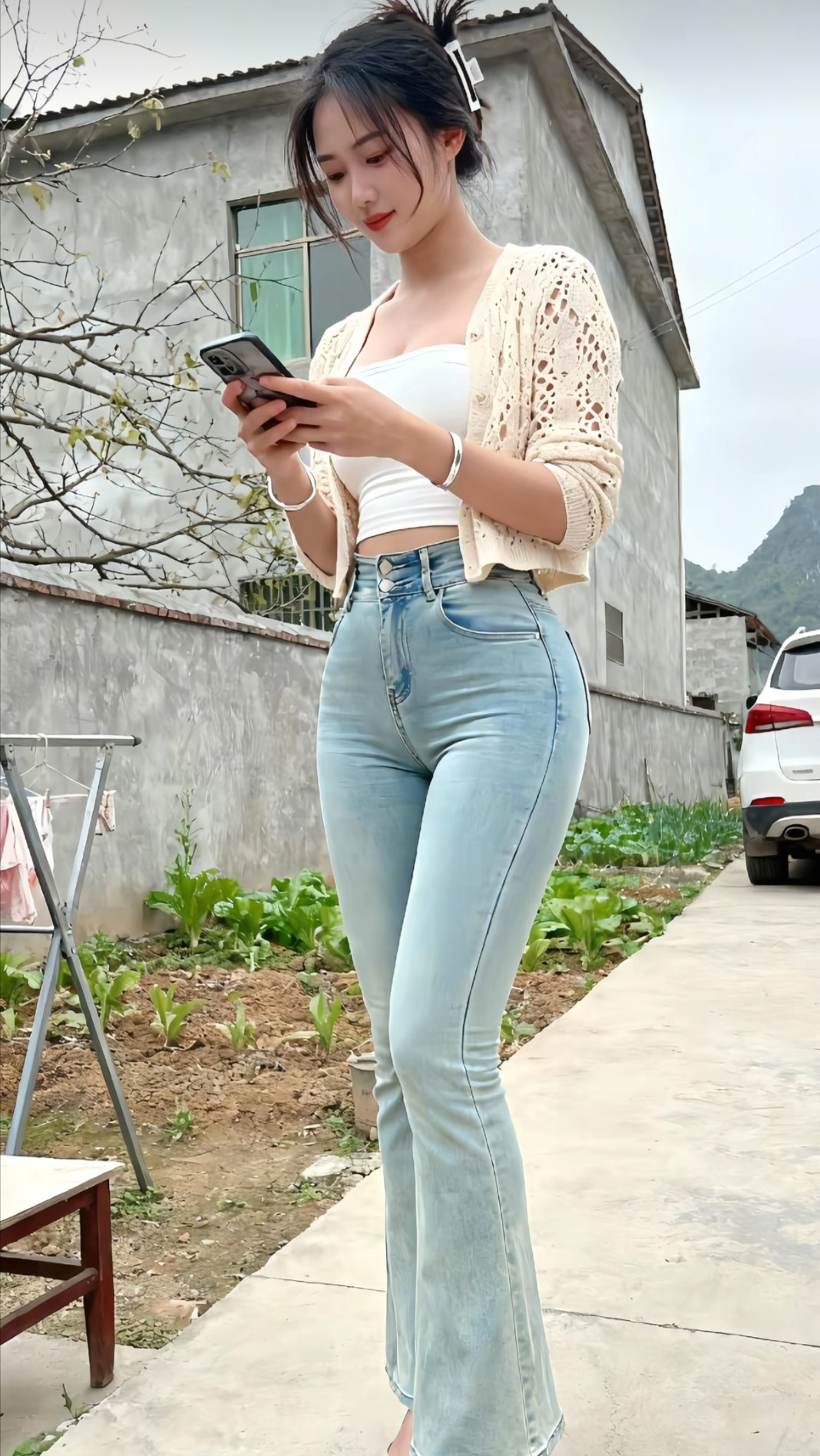 女生怎么穿紧身裤才好看甜美小仙女的穿搭<!--{img:0}...