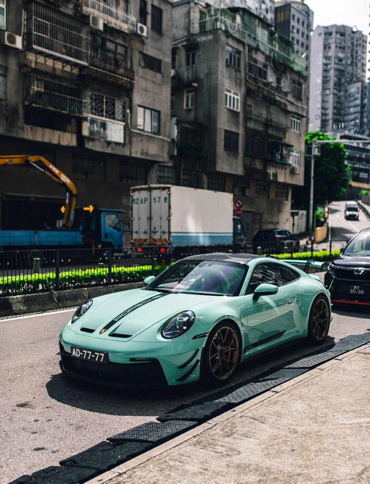 992.1GT3🩵汽车摄影汽车拍摄汽车遇见摄影保时捷保时捷992GT