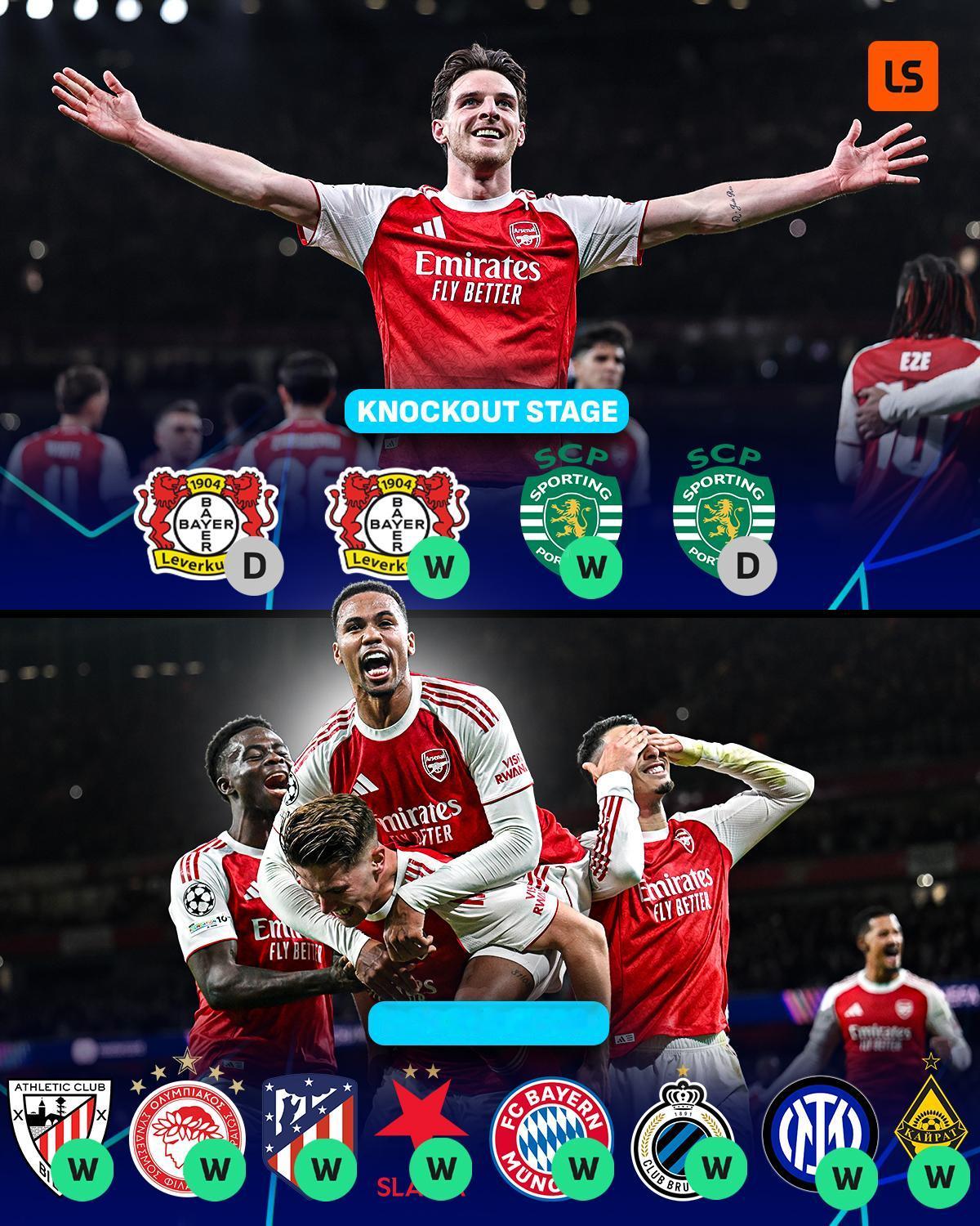 阿森纳好像在欧冠保持不败，说不定真能夺冠呢。还剩下两个对手，半决赛马竞，决赛