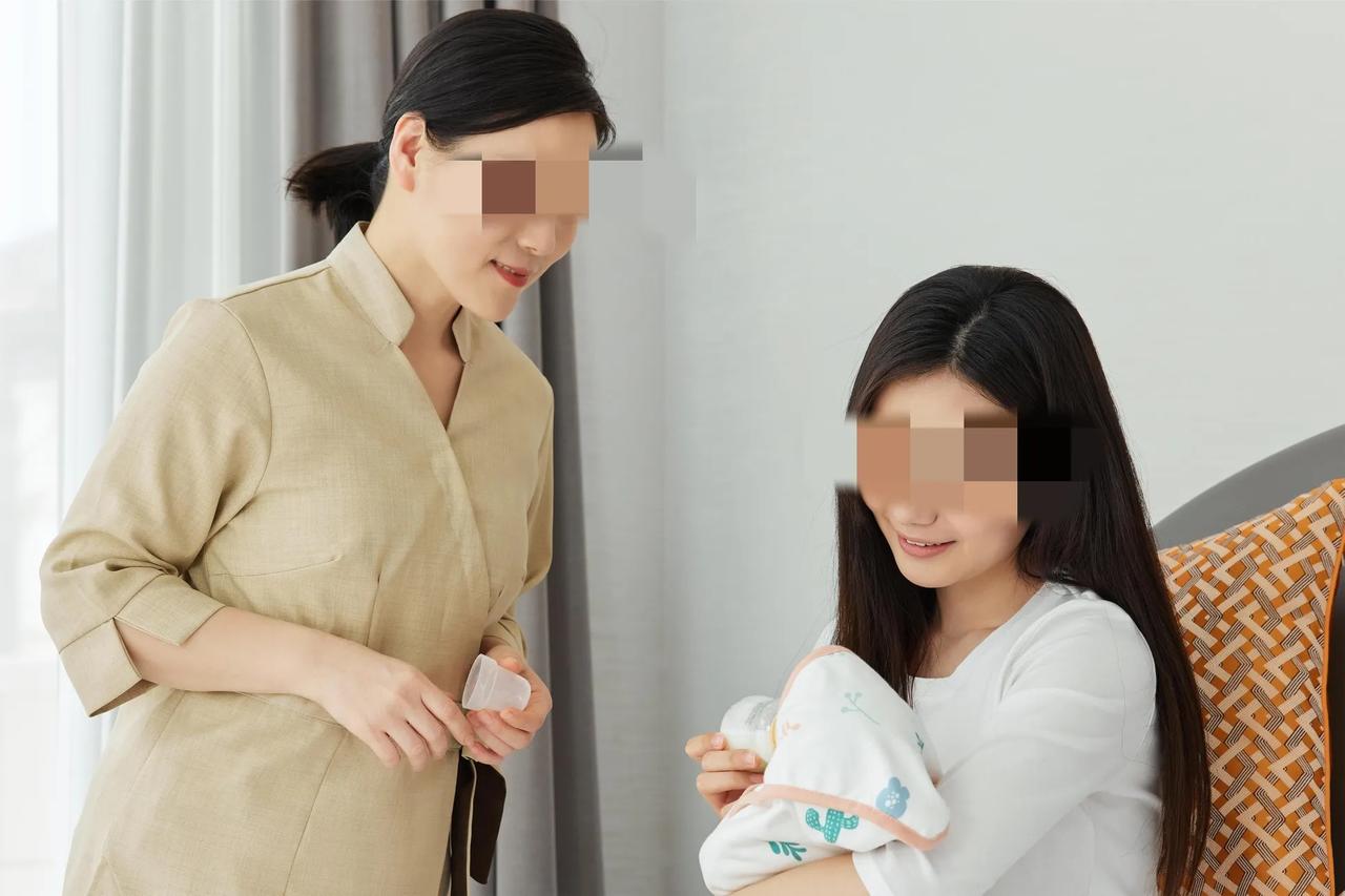 北京，男子老婆生下女儿后，他在月嫂机构，花了12420元请了名高级月嫂上门照顾，