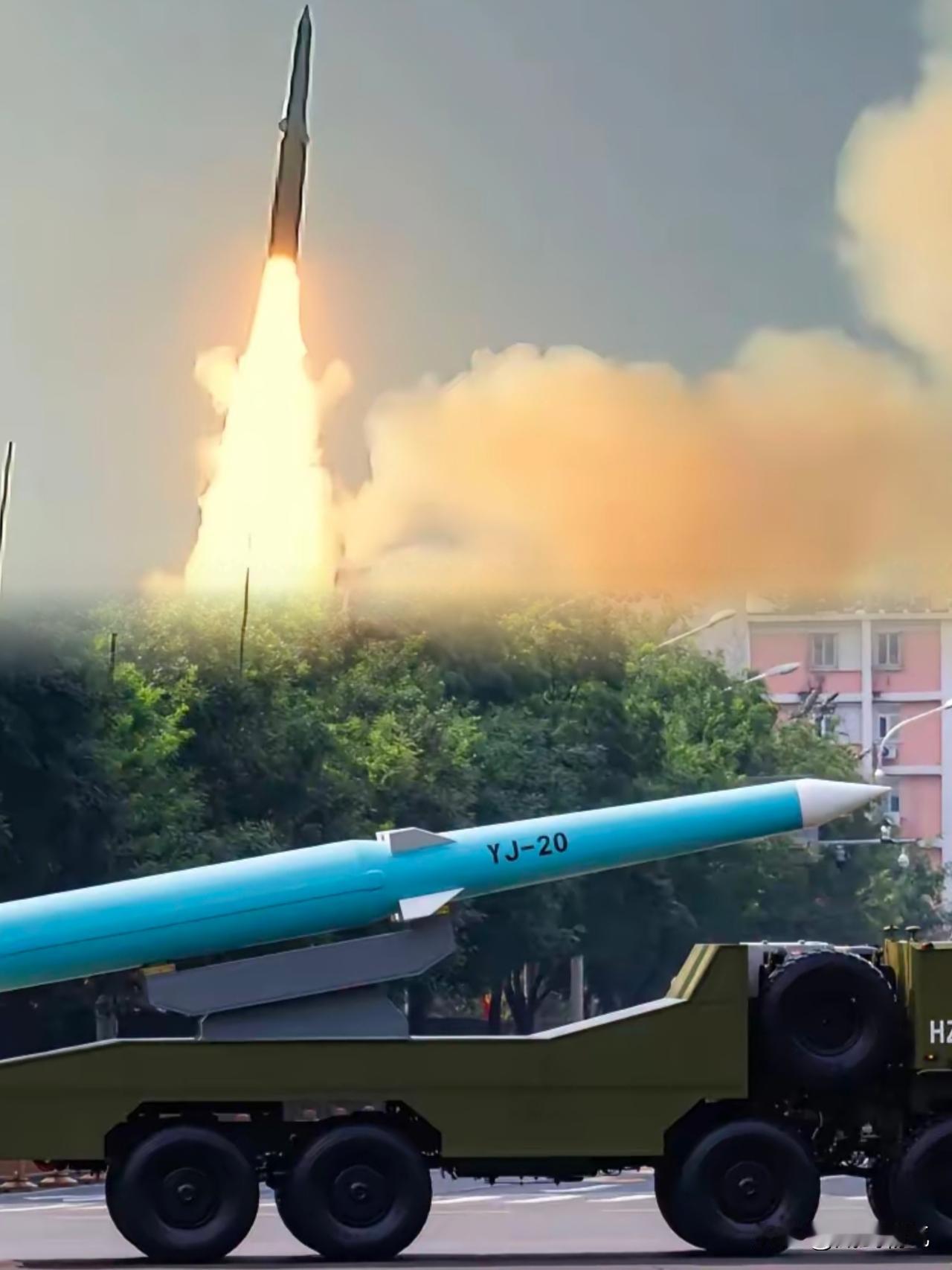 这哪里是试射？我感觉这分明是把“枪口”直接顶在了美国航母的脑门上！055大驱这一