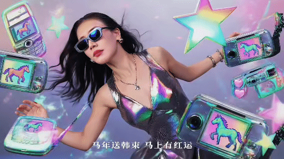 韩束抓马大片太有意思了！红裙明媚的马思纯和黑裙酷飒的马思纯我全都要！（ps：和马