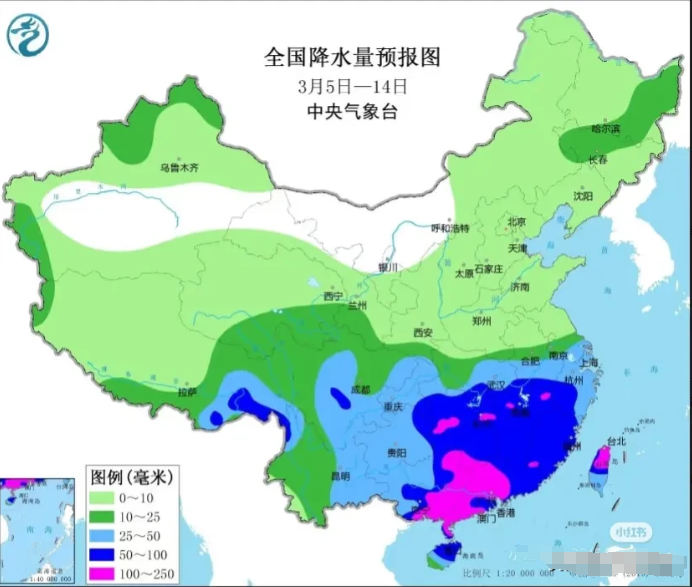 国家气候中心会商结果显示，今年夏天南北方天气截然不同！南方地区大概率降水稀少，