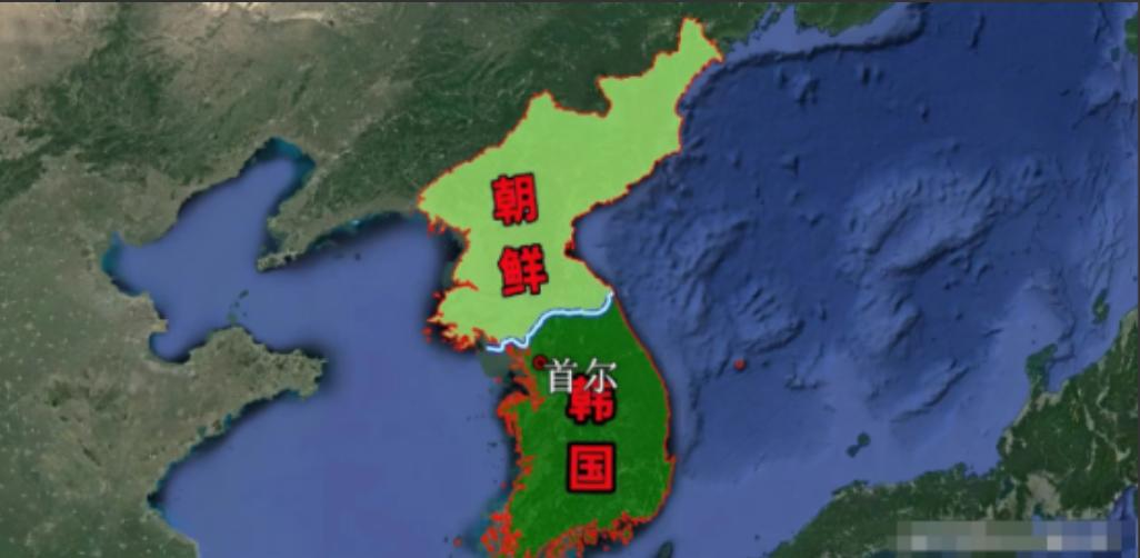 二战结束，朝鲜半岛一分为二，现在朝鲜人口2600余万，韩国5200多万，按照唯物