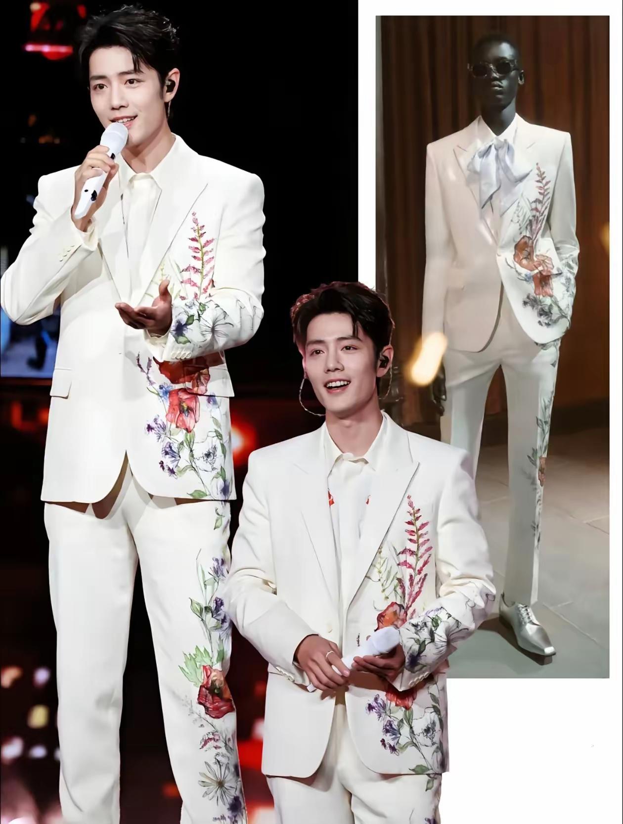 大家发现没？肖战真的太绝了，穿啥都能比模特更出彩，这本事内娱没几个能比！北