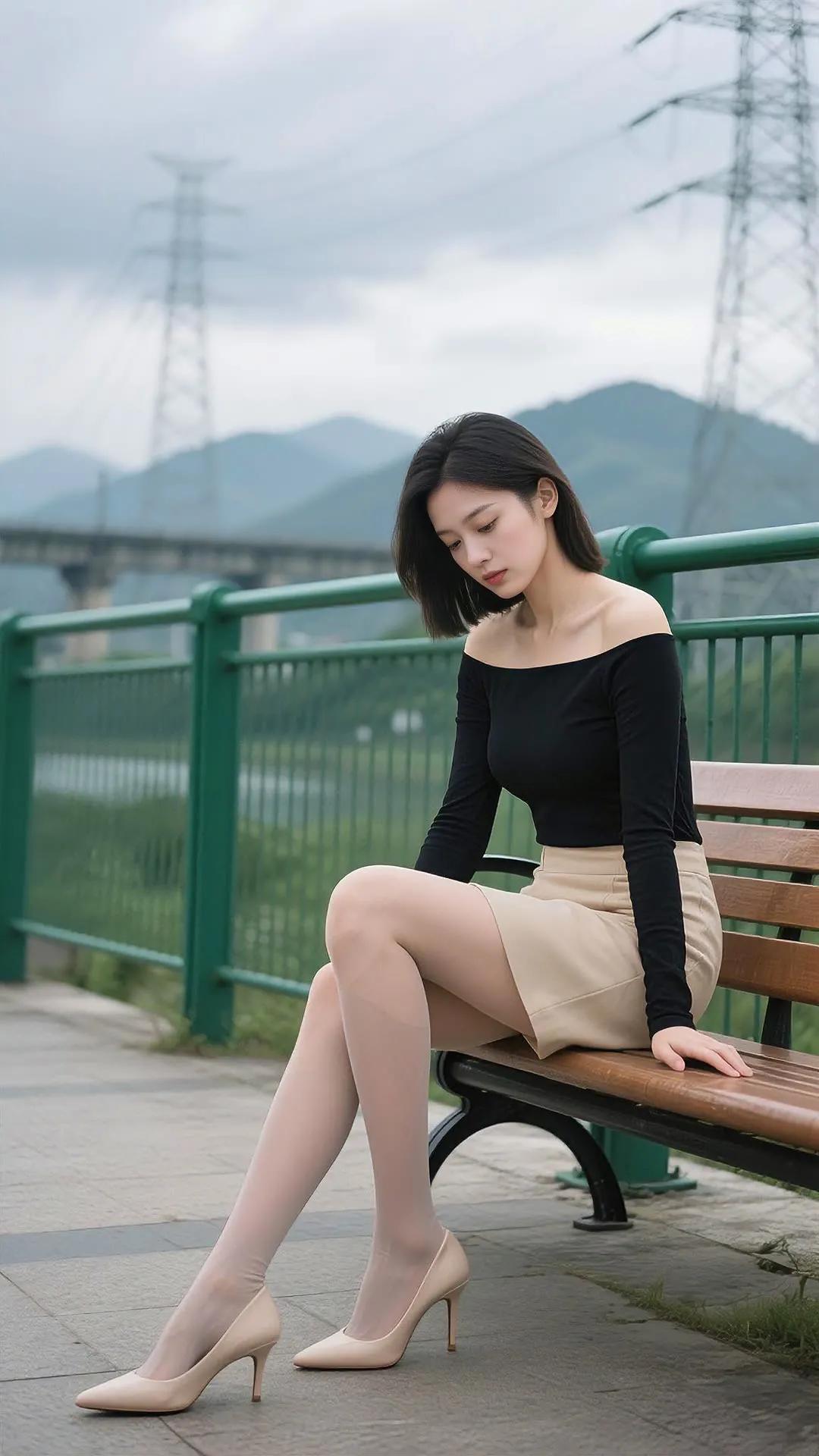 丝袜短裙怎么搭配才性感
