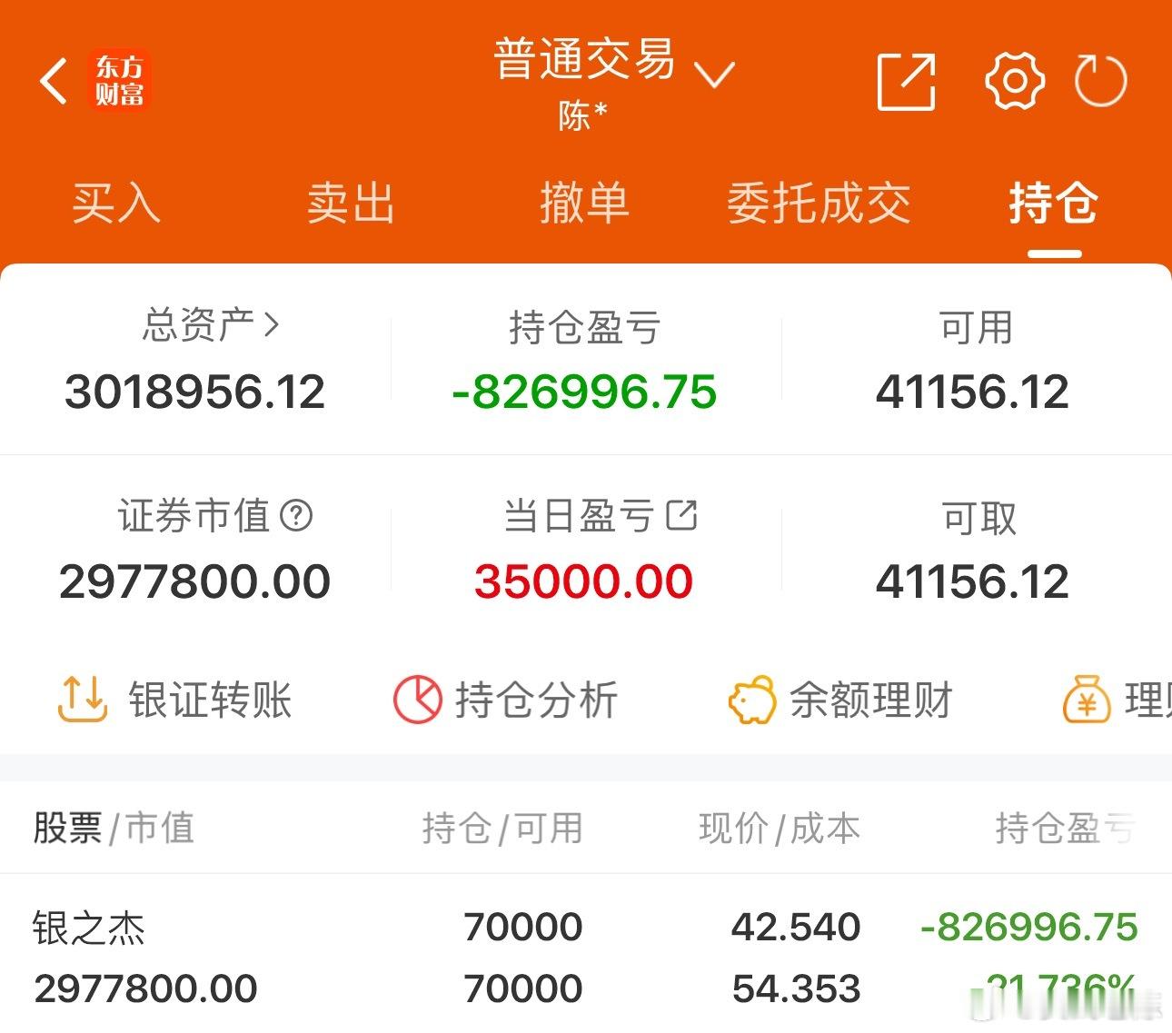 50w实盘挑战一年做到300w（第334天）总资产：301.8万收益：+3500