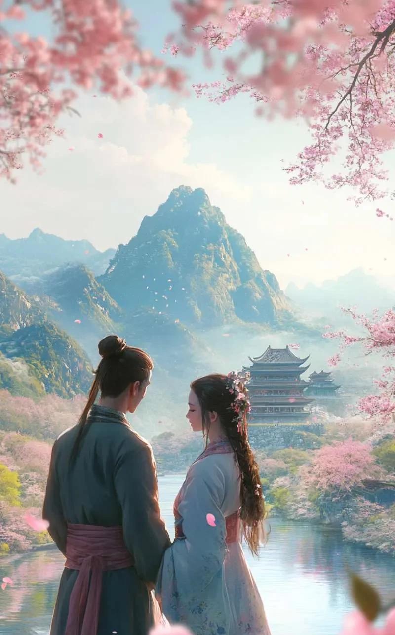 周生迫不及待地奔回岳父家，妻子已经憔悴得像朵快蔫了的花。原来女子从他走后，才俩