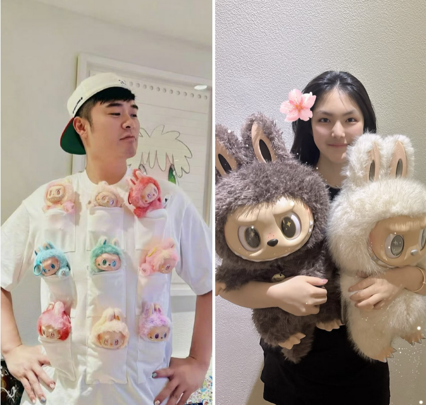 有钱人玩Labubu多疯狂？看陈赫李湘