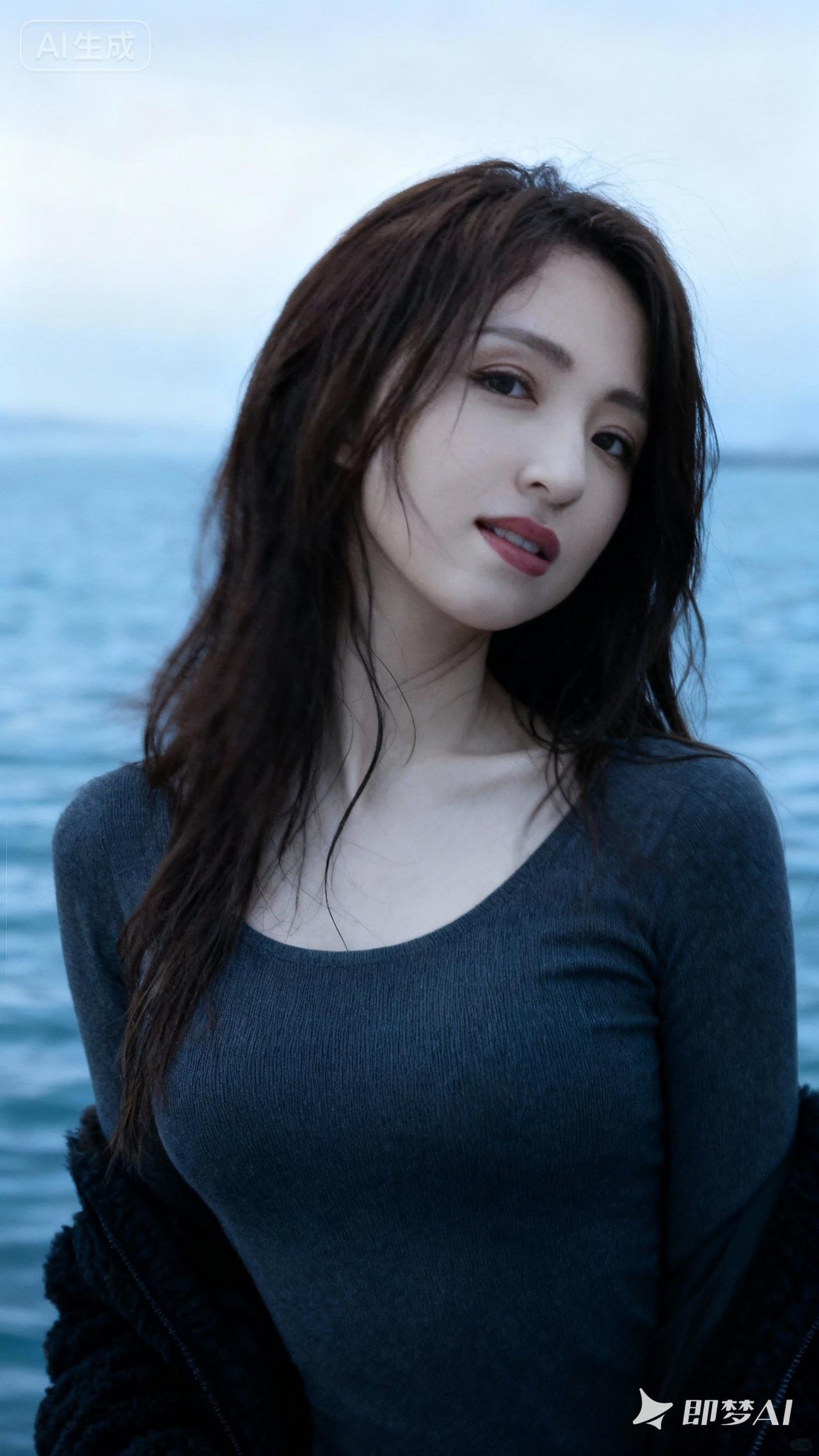 海边漫步，微风拂面，温柔的海浪轻抚着心弦。