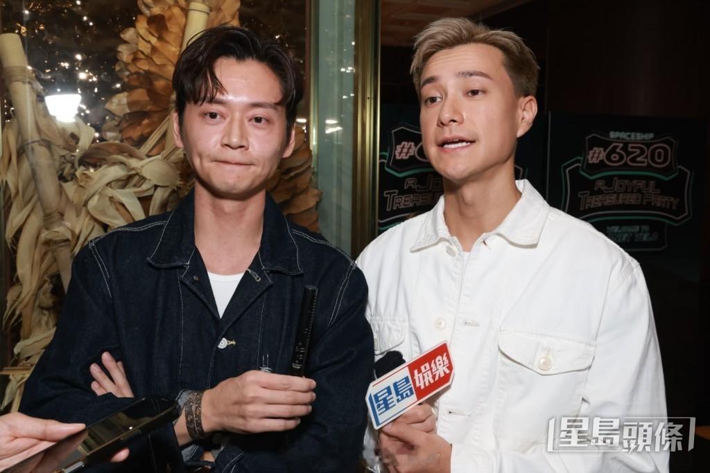 星岛：乐易玲生日会｜陈晓华朱敏瀚分手后首次同场，前后到场全程无交流，二人都说碰面
