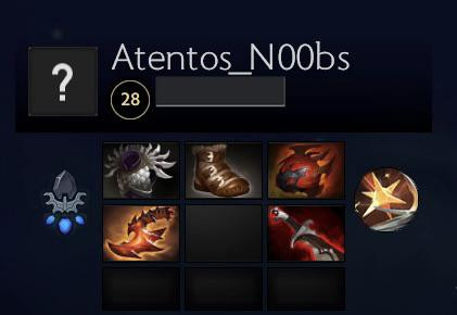 国外DOTA2刀友SoundSea876发的一个帖子，说肯定猜不到这个玩家玩的