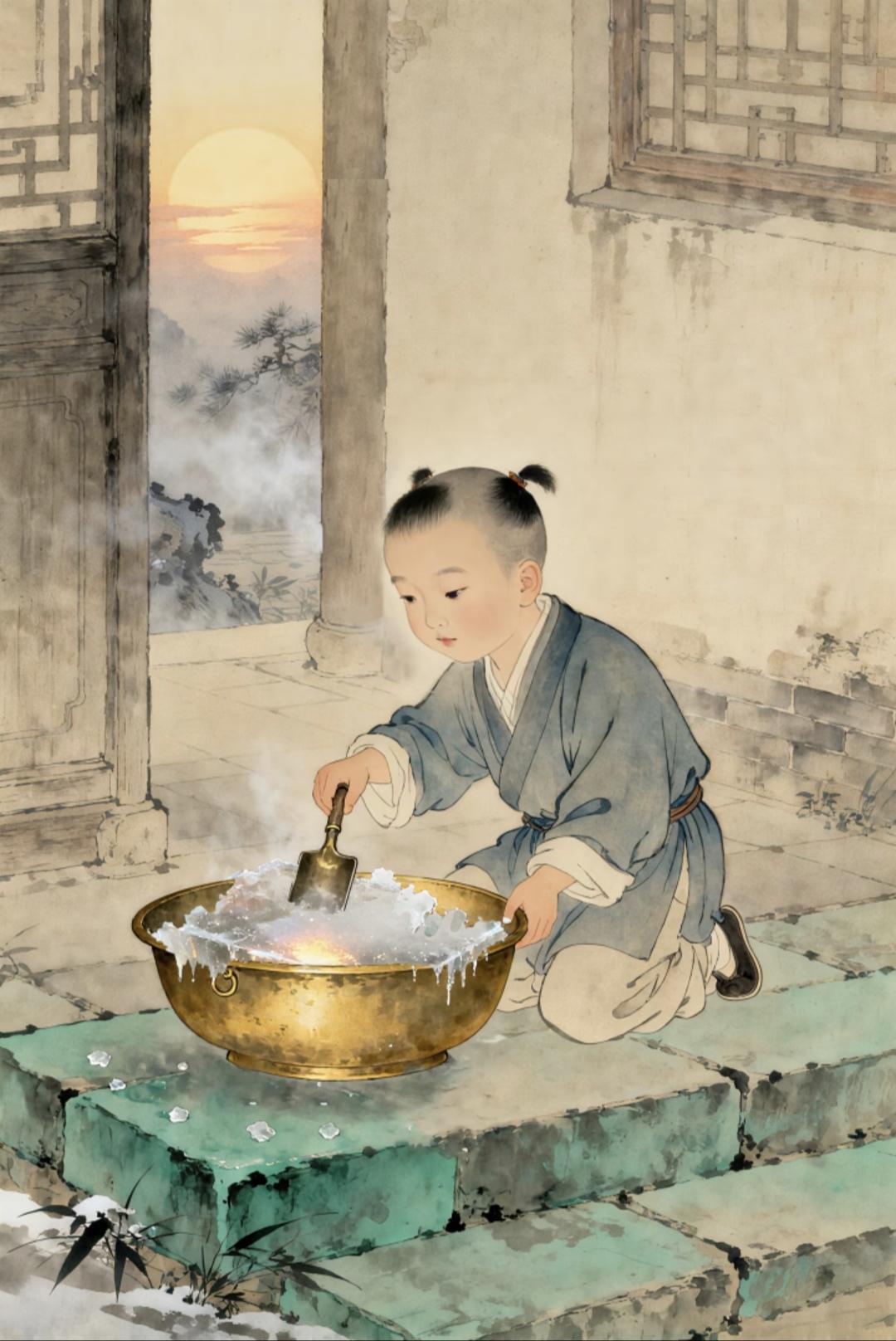 看图猜古诗春日生活打卡季传统文化古诗词绘画