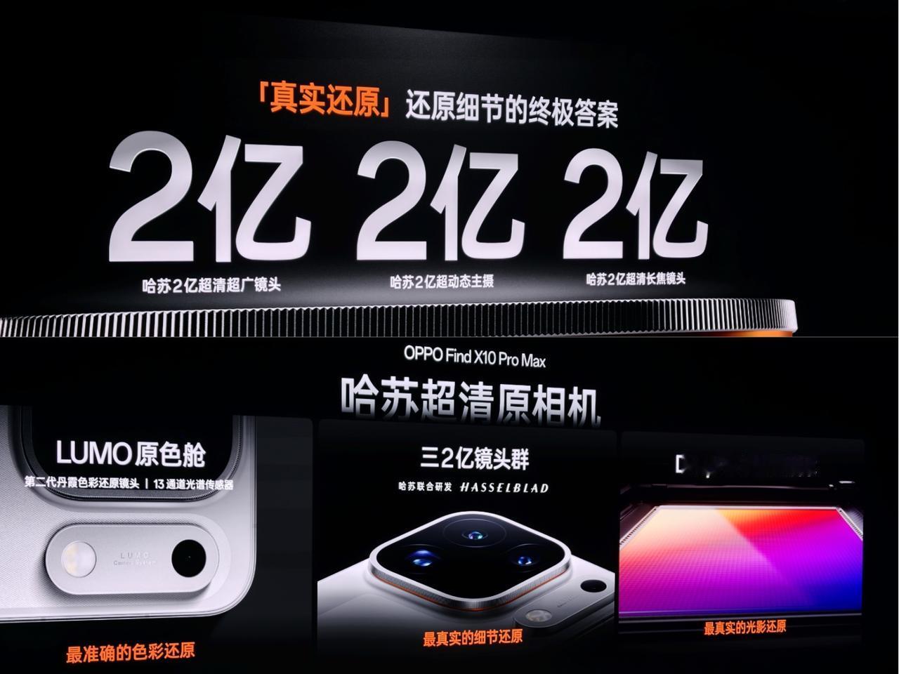 这就是OPPOFindX10ProMax的三2亿像素巨魔规格，只打一个哈