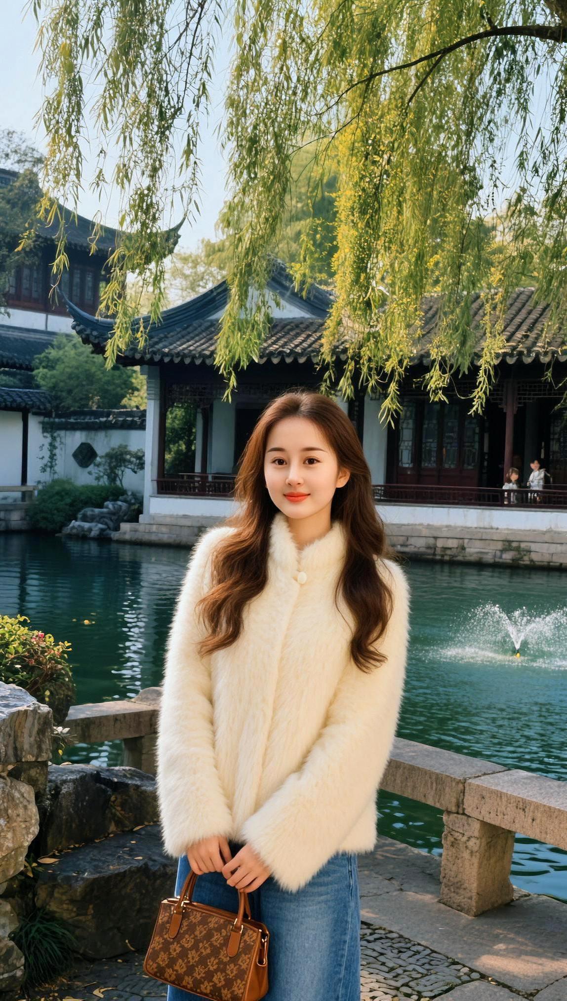 我的日常甜系女孩已上线美出高级感笑容最治愈的女孩可以不漂亮但一定要善良活