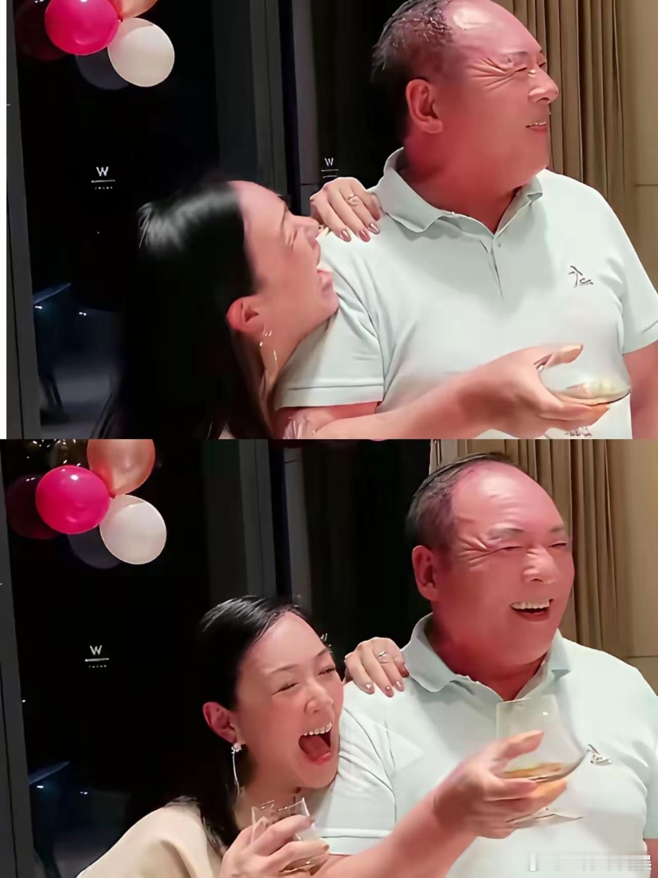 在网上刷到一个视频，是女明星钟丽缇的。不知道她老公张伦硕如何看待，但有网友觉得挺