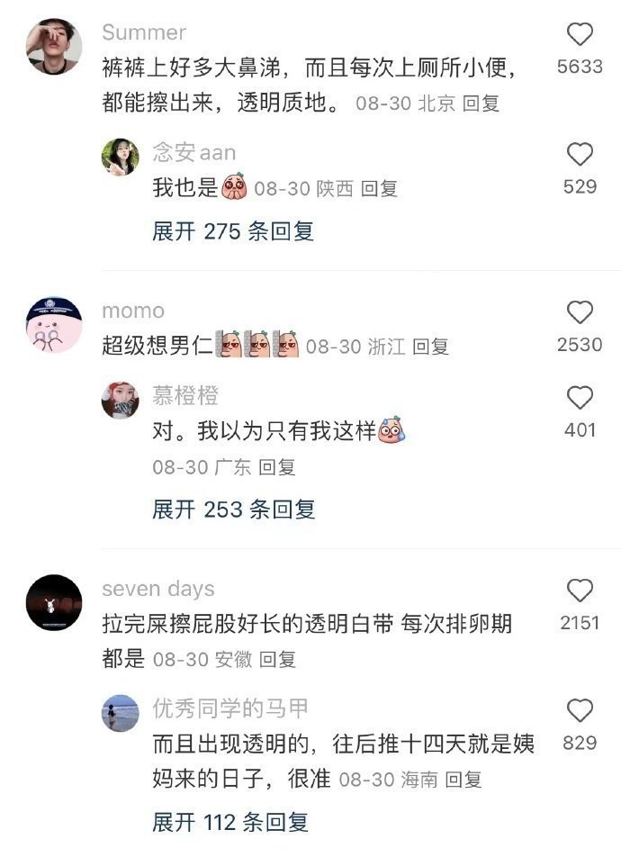 原来这些都是女生排卵期的正常症状啊