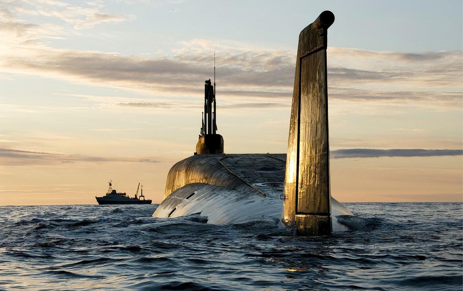 每天认识一件兵器俄罗斯“北风之神”级潜艇“北风之神”级潜艇（BoreiCla