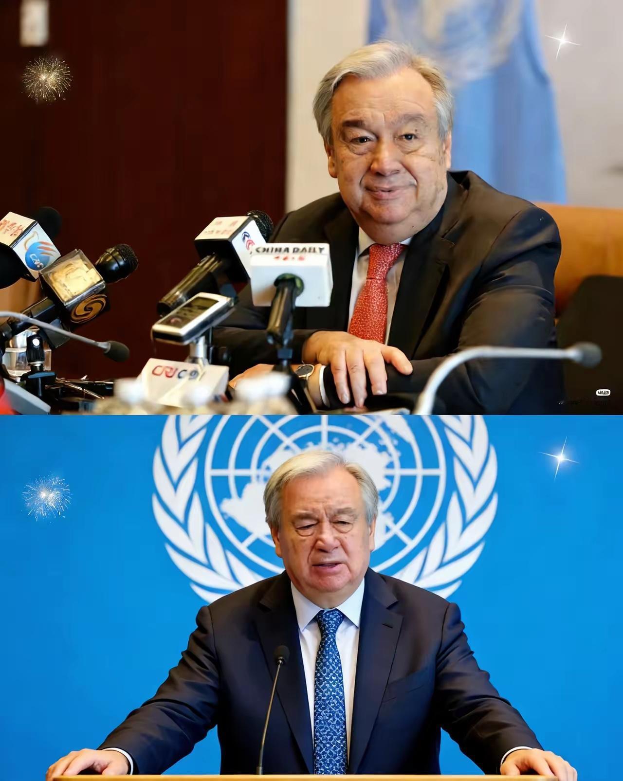 这一记耳光，简直扇在了历史虚无主义的脸上！联合国秘书长古特雷斯直接摊牌：二战