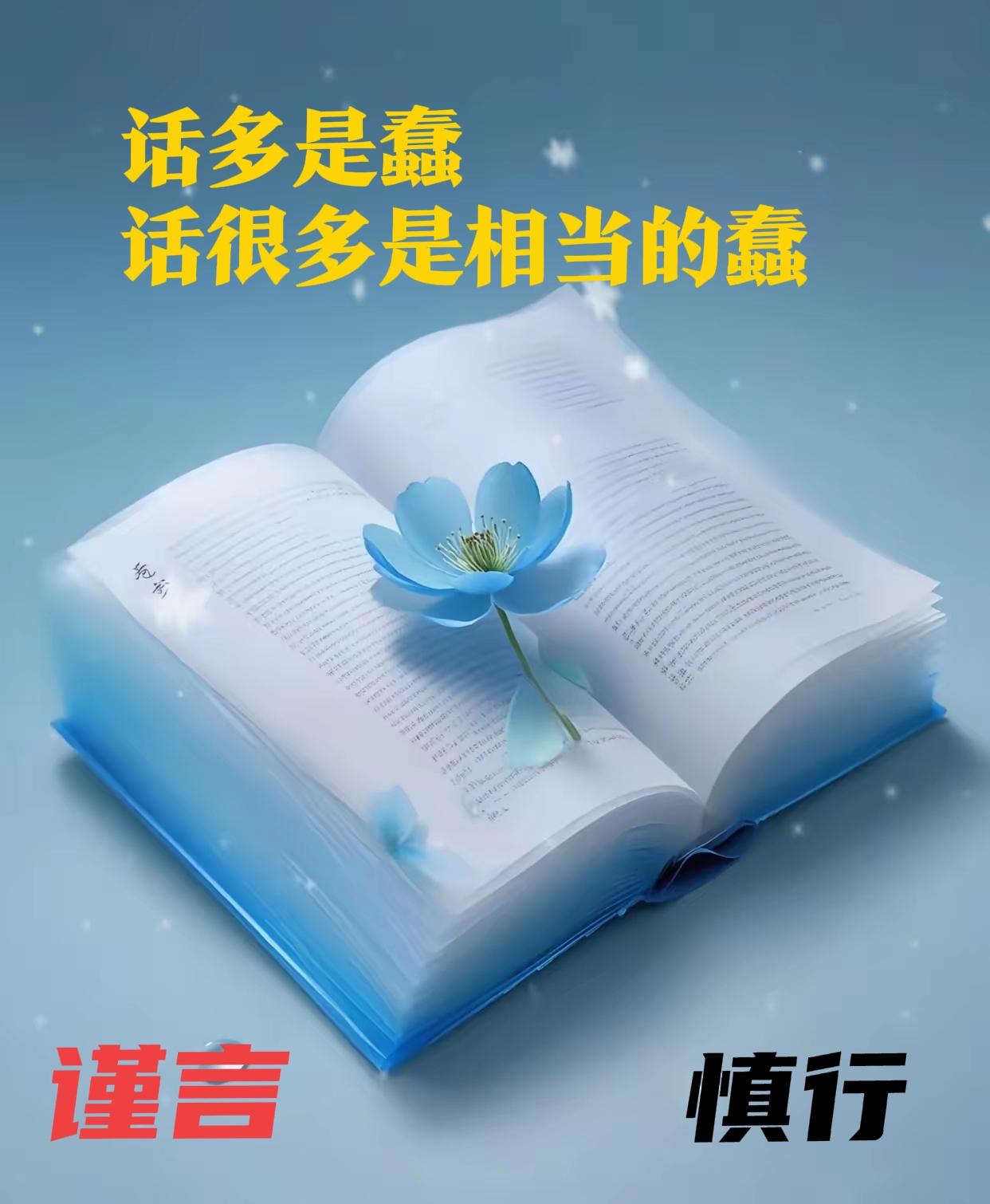 牛逼的人都不怕冷场话多是蠢，话很多是相当的蠢。老人总说，人品贵重的人都没话