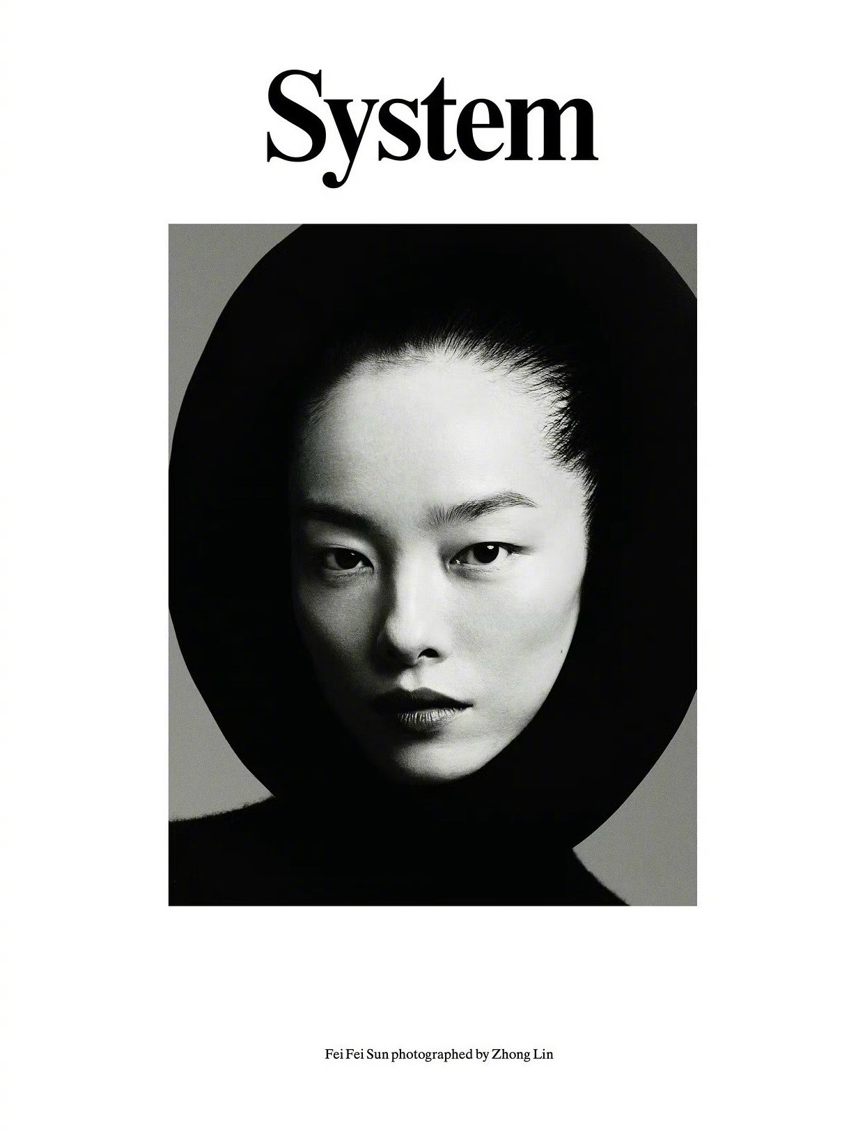 SystemMagazineNo.242025由摄影师钟灵掌镜，超模孙菲