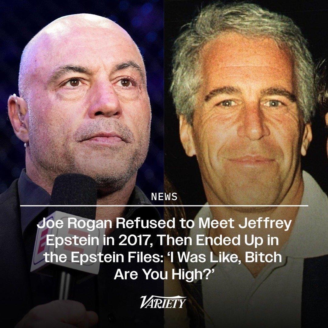 美国播客头号网红乔·罗根（JoeRogan）表示，他因为拒绝在2017年亲自会