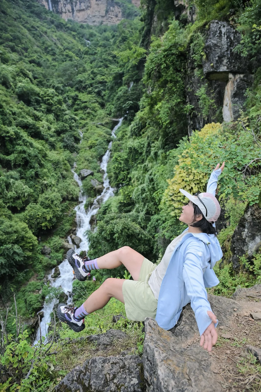 秋天徒步5km玩水圣地｜🔵禄劝乐作泥瀑布群