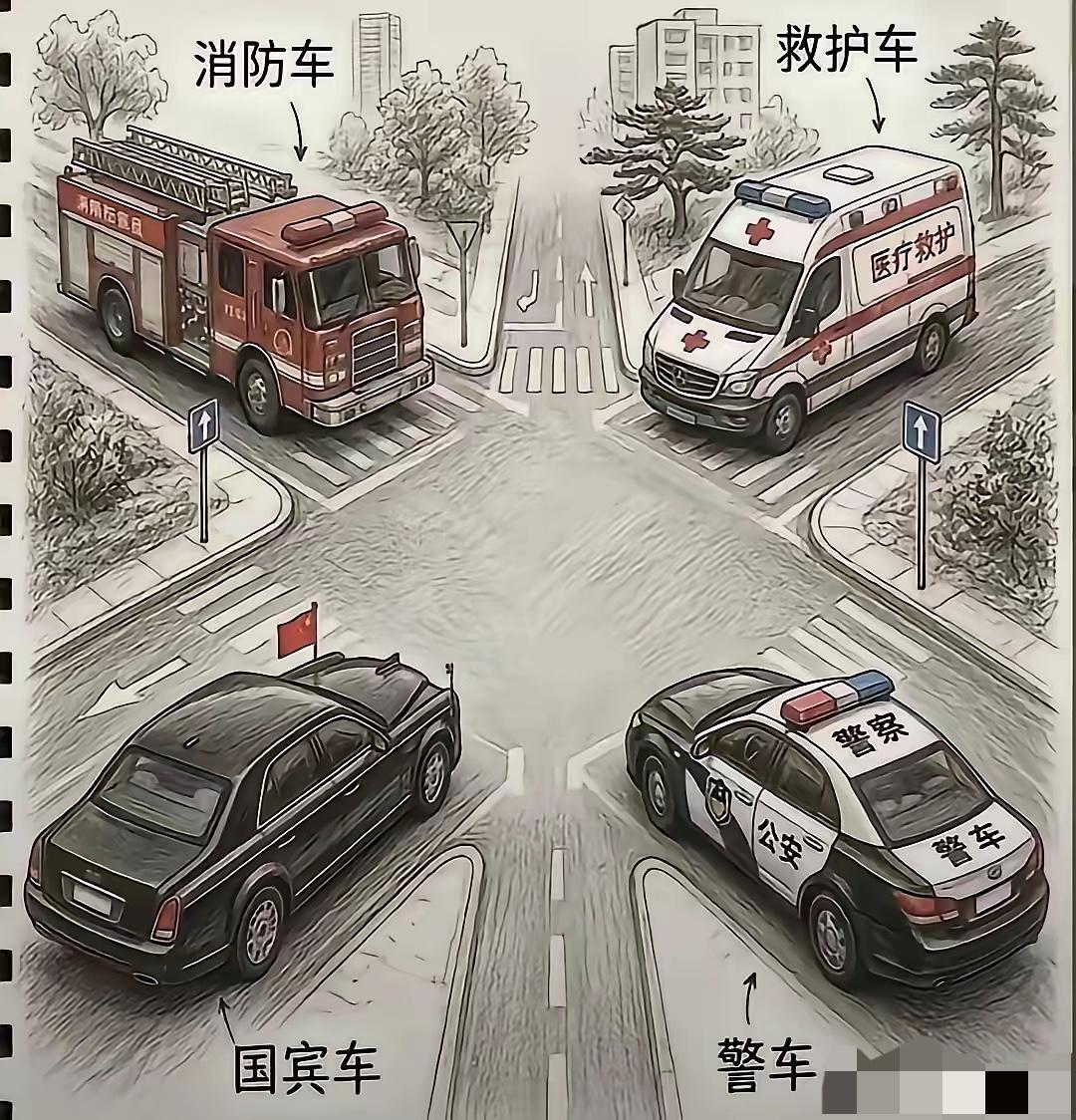 遇到这种情况谁该先走