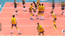 2018女排欧冠联赛第四轮第四回合D组瓦基弗银