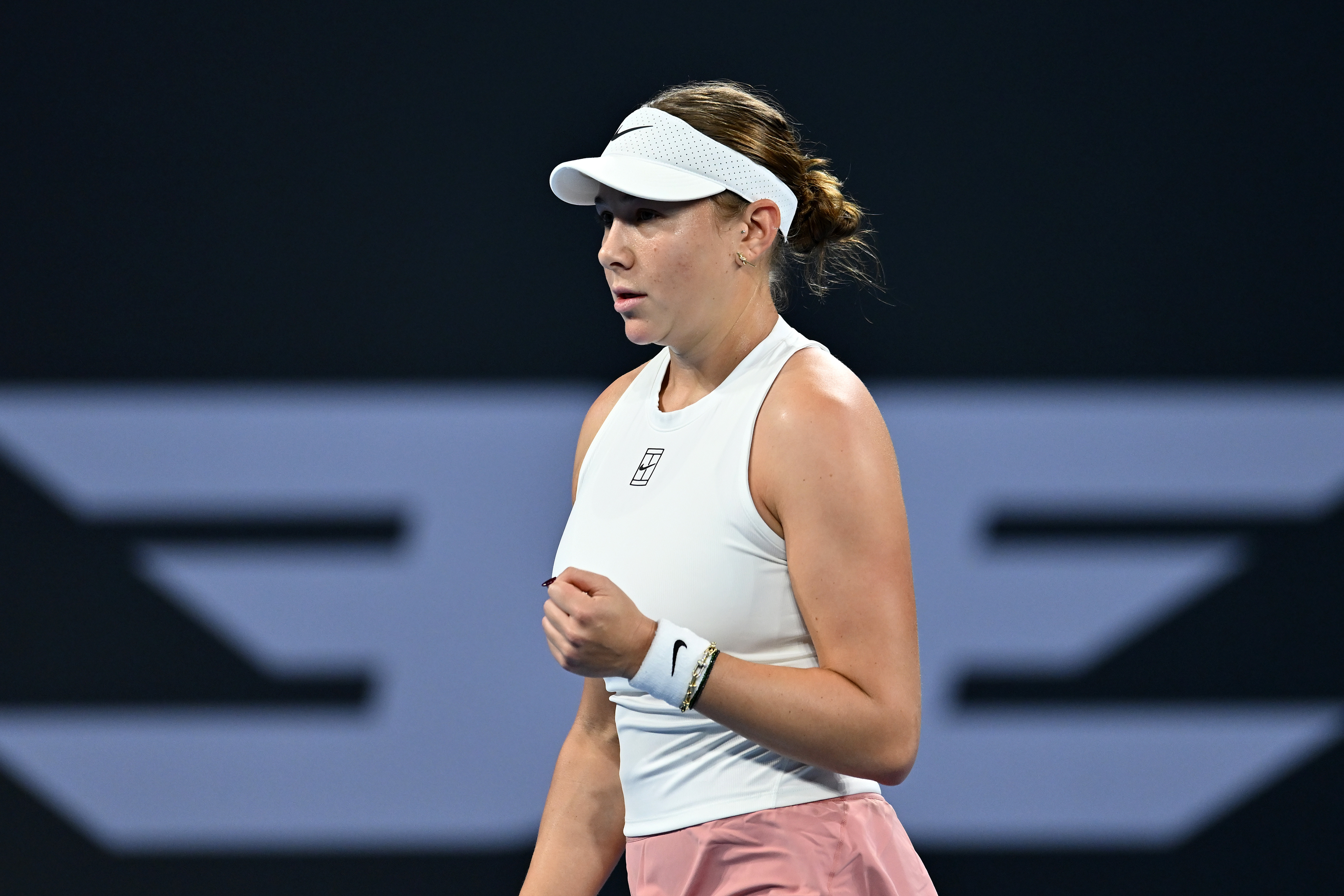 阿尼西莫娃新赛季开门红🔥WTA500布里斯班站第二轮，2号种子阿尼西莫娃以6-