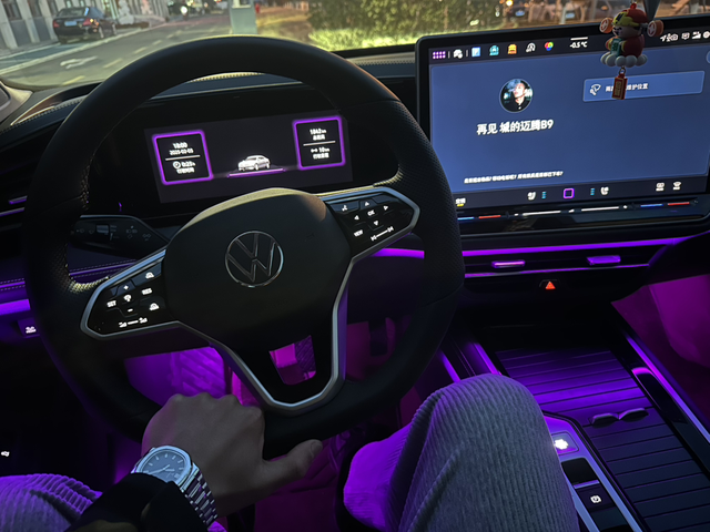 迈腾B9提车1个月用车体验2024.1.6看车加提车——迈腾b9380➕大迈包